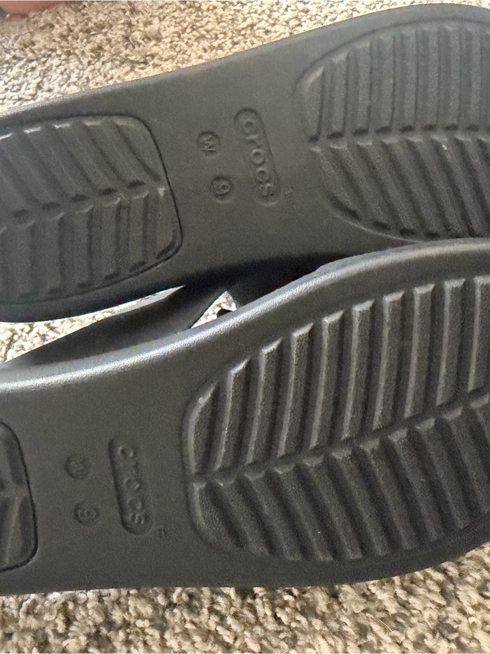 Black Women’s Slide Sandals with Adjustable Straps - Picture 2 of 3